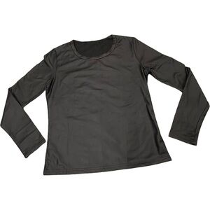 Classic Black Long Sleeve Women's Top